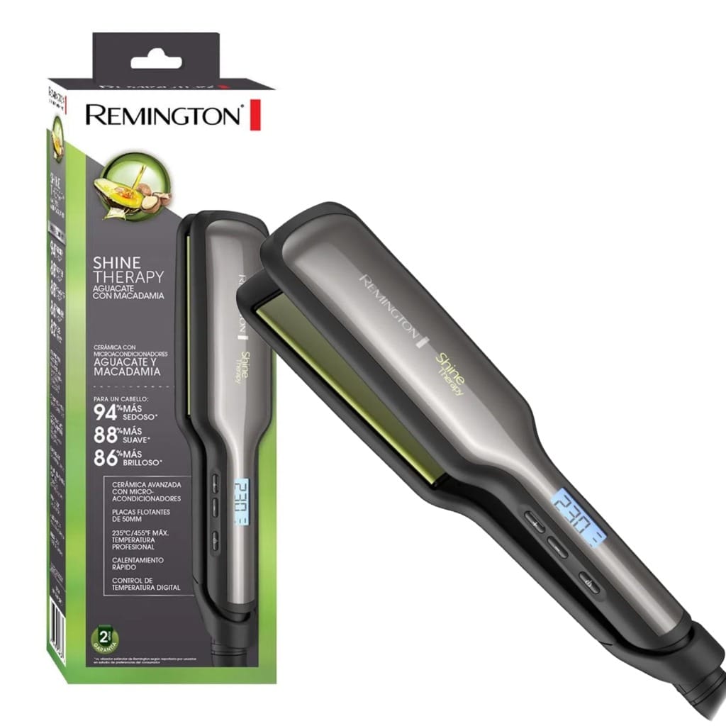 PLANCHA REMINGTON AGUACATE PLACA ANCHA