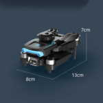 Dron Teledirigido F169 8K en vuelo, cámara 8K del dron F169, dron F169 alta definición