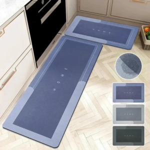 Tapete antideslizante para baño o cocina en pack de 2 unidades
