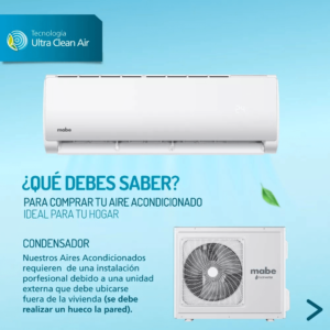 AIRE ACONDICIONADO 12000BTU 110V MABE