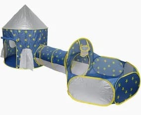 CARPA INFANTIL CASTILLO CON TUNEL