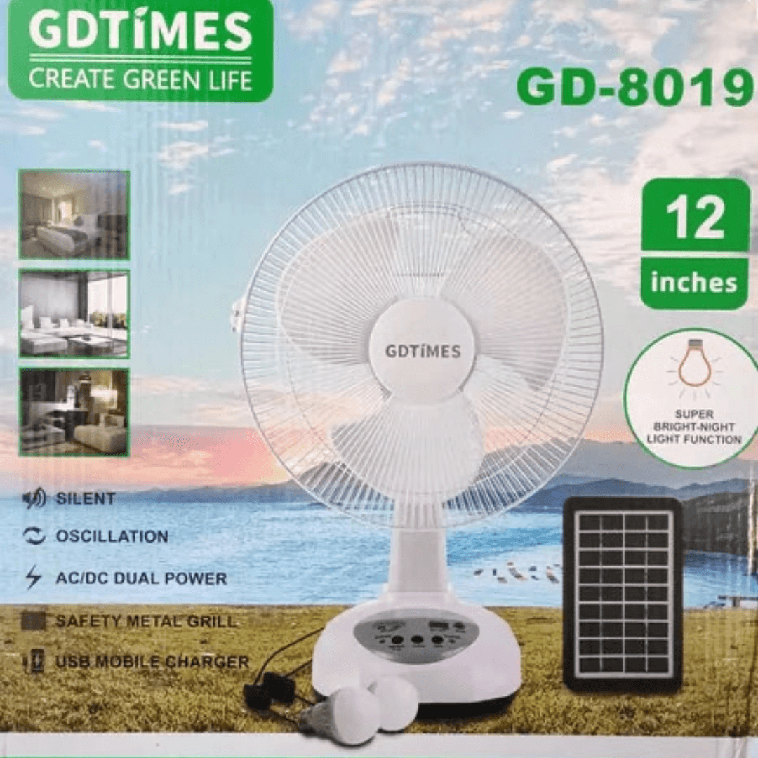 VENTILADOR GDTIMES GD-8019  12*