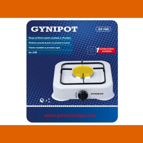 ESTUFA A GAS DE MESA 1 PUESTO GYNIPOT