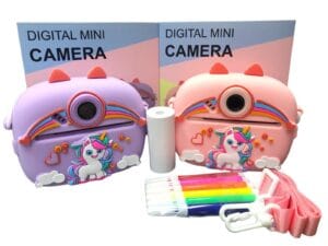CAMARA INSTANTANEA Z13S DIGITAL MINI CAMERA ROSADA