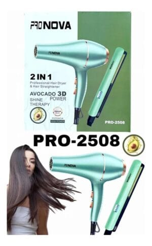COMBO SECADOR + PLANCHA PRONOVA PRO2508