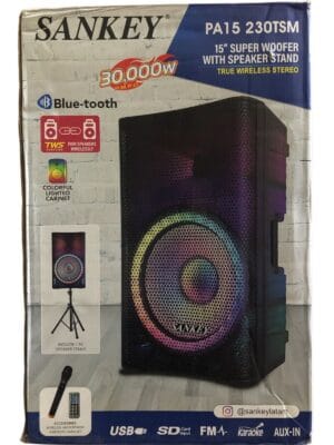 CABINA SANKEY 15* 30.000W PA - 230TSM