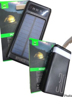 POWER BANK SOLAR W 30000MAH
