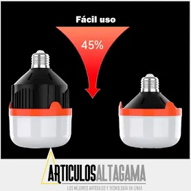 Vista alterna de BOMBILLO RECARGABLE 15WT