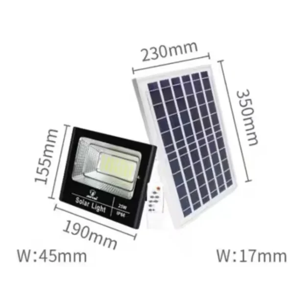 Vista alterna de PANEL SOLAR JORTAN 100W