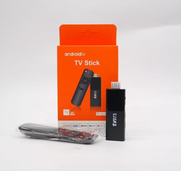 Vista alterna de TV STIK CAJA NARANJA