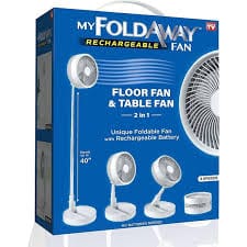VENTILADOR RECARGABLE 2 EN 1 CO-1866L