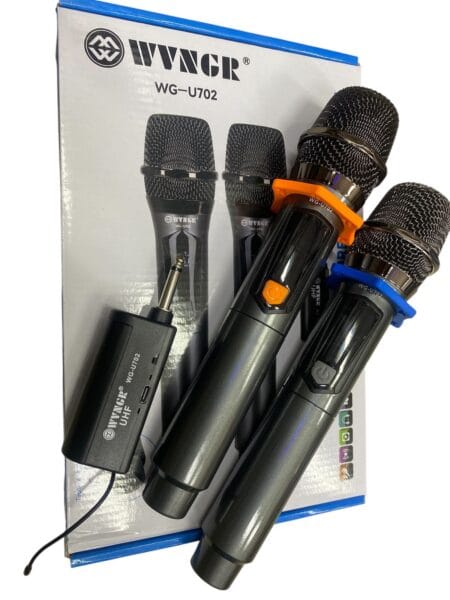 MICROFONO X2 WVNGR WG-U702 RECARGABLE