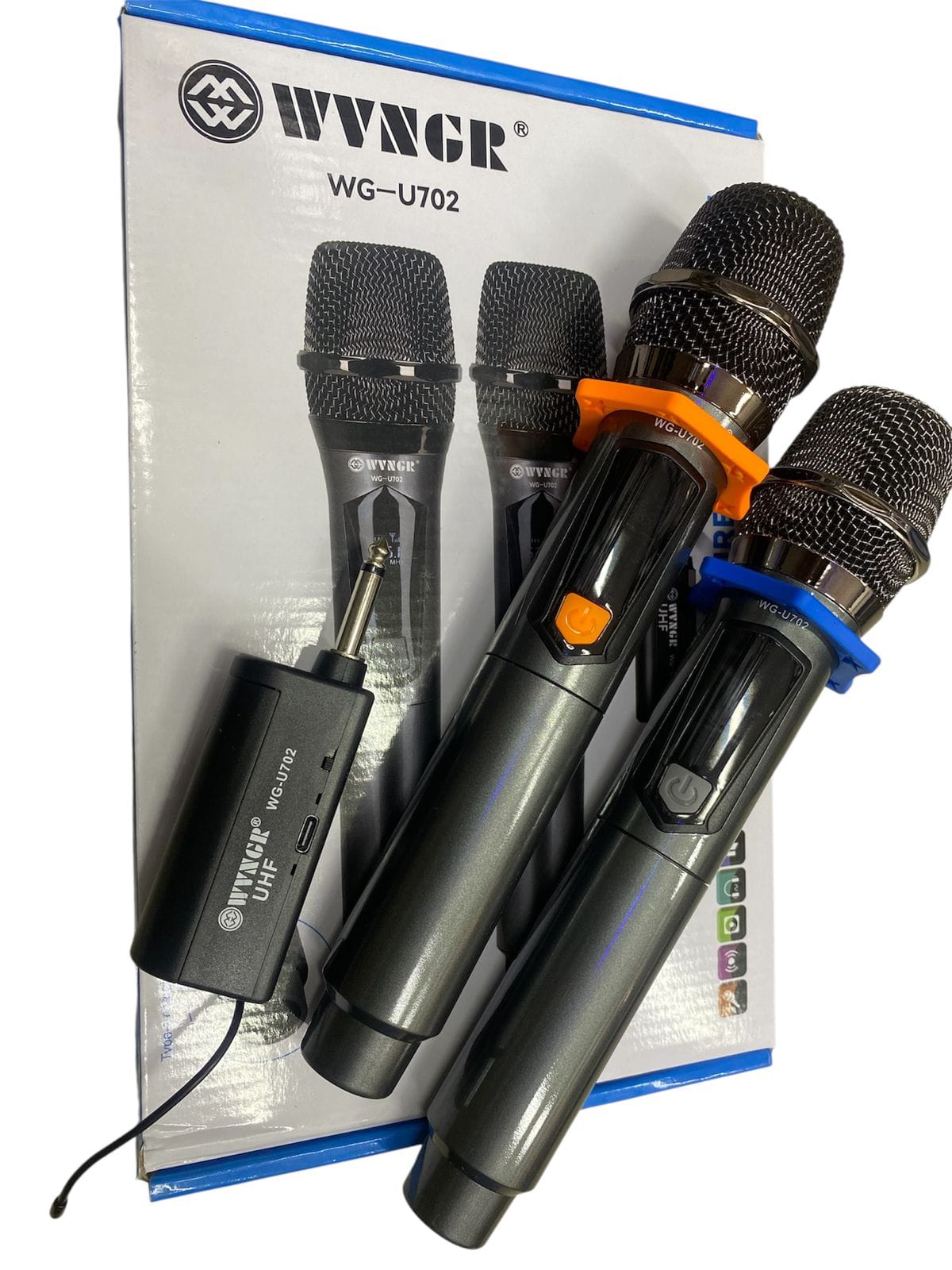 MICROFONO X2 WVNGR WG-U702 RECARGABLE