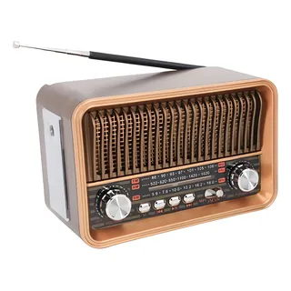 RADIO RETRO  📻BK 05  RECARGABLE AM/FM / BLUETOOTH/ USB MP3