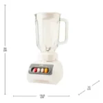 licuadora kalley vaso de vidrio 1,5 litros con pica todo incluido