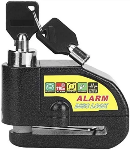 Vista alterna de CANDADO ALARMA 🚨🔊🔔DISCO  SENSIBLE  AL  MOVIMIENTO