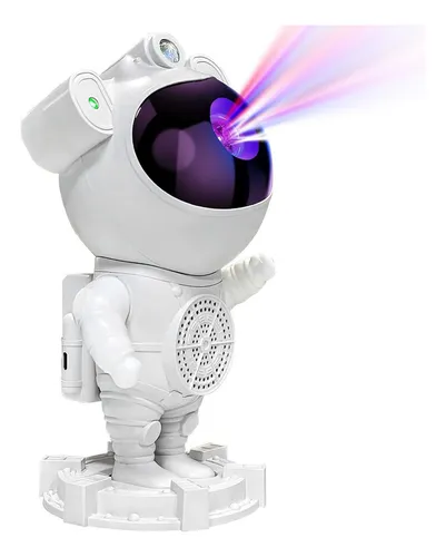 Vista alterna de ASTRONAUTA CON LUZ LED Y LUZ LÁSER CON BLUETOOTH