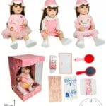 muÑeca bebÉ real interactiva con asesorios